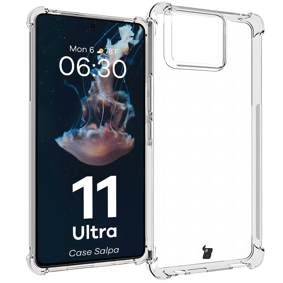 Przezroczyste etui Bizon Case Salpa do Asus Zenfone 11 Ultra